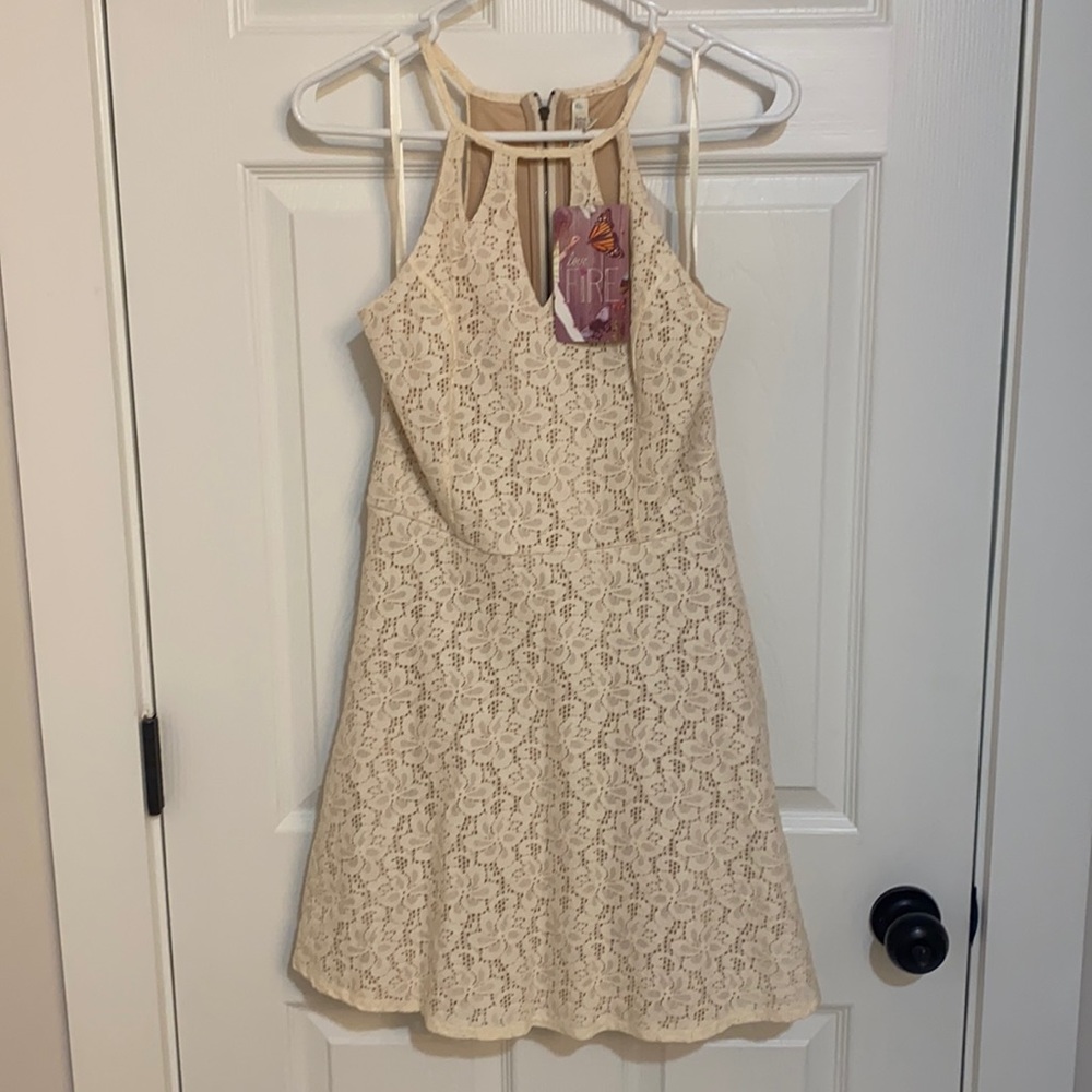 NWT Cream Dress